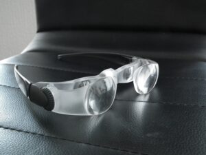 TV low vision aid